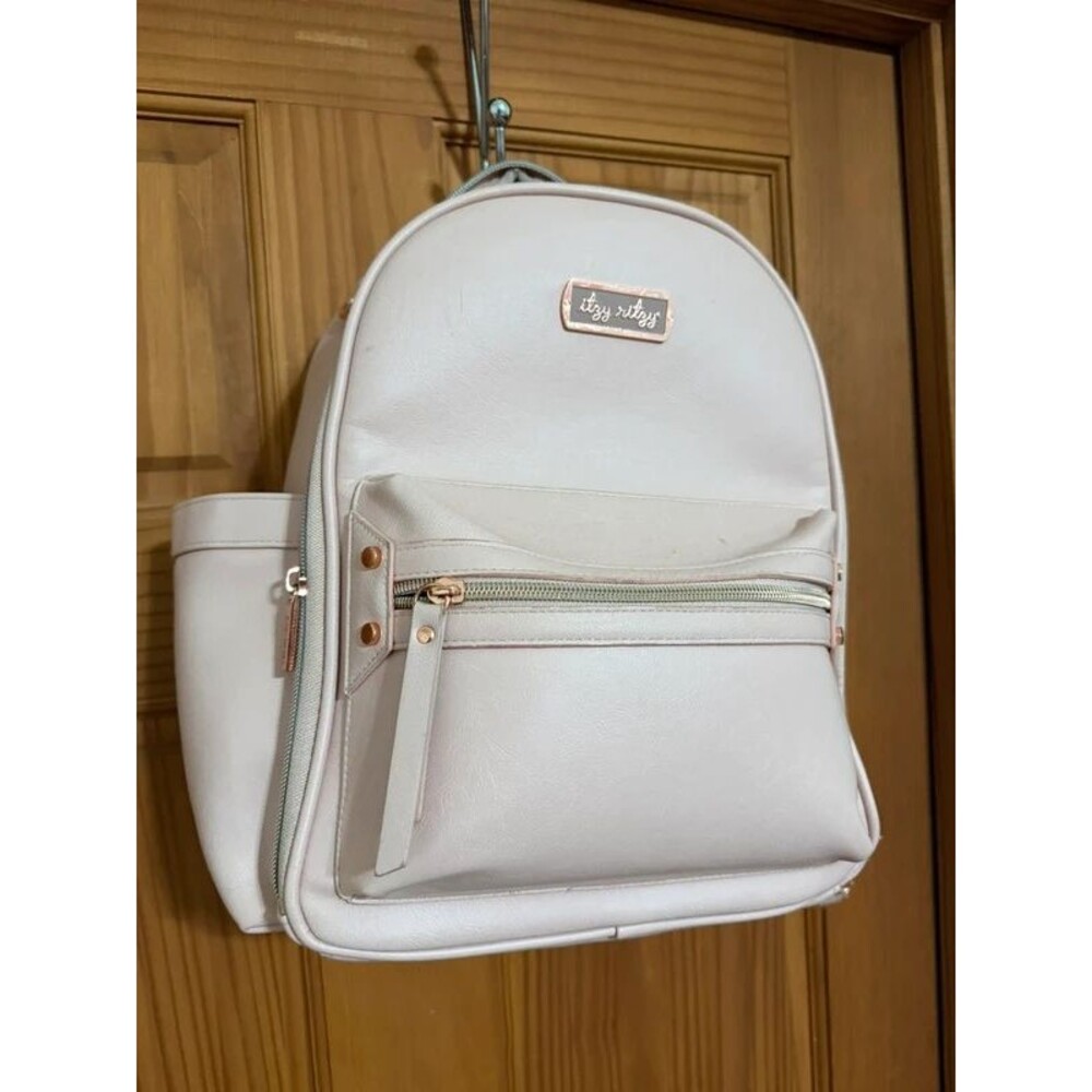 Itzy Ritzy Pink Diaper Bag Backpack
